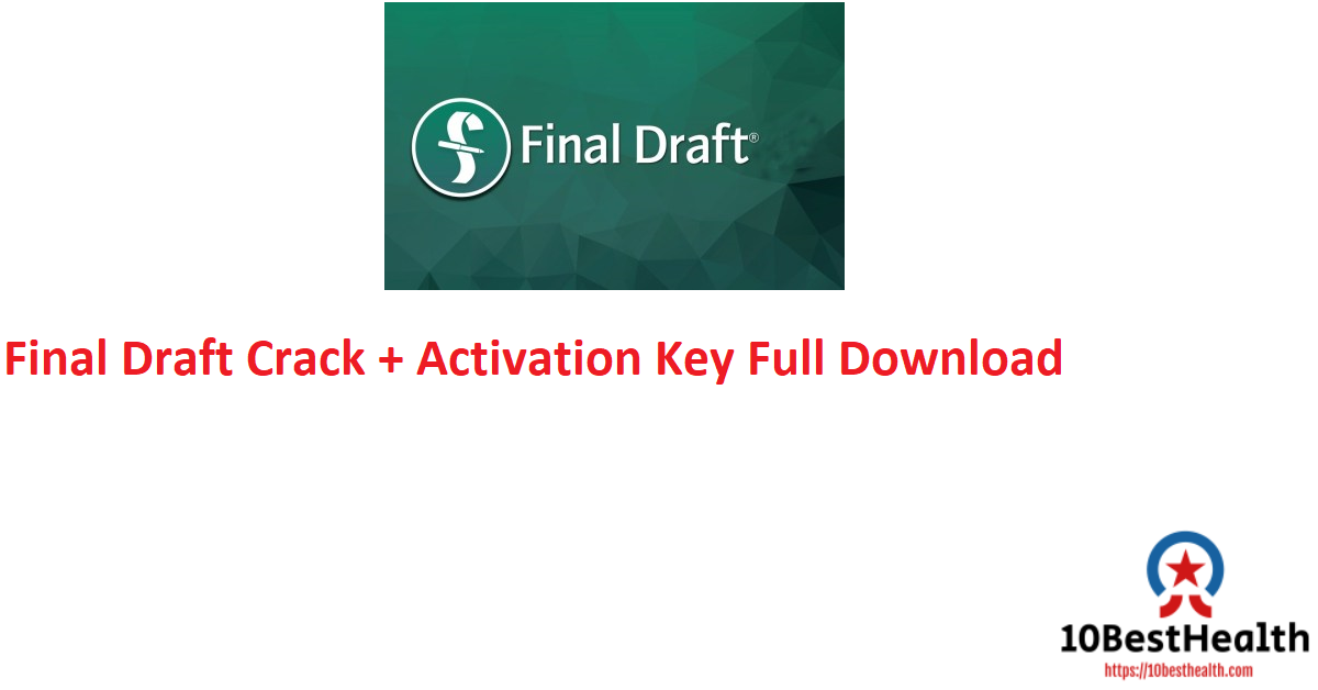 final draft 11 crack mac free download