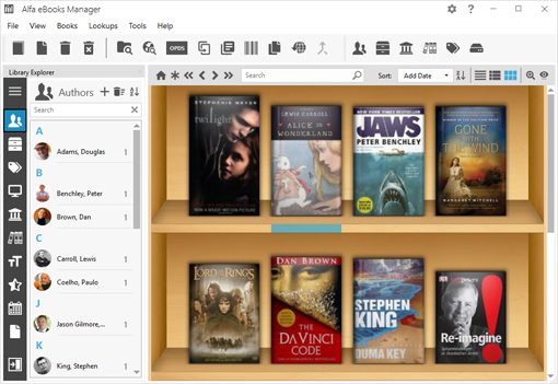 Alfa eBooks Manager Pro 8.6.20.1 for windows instal