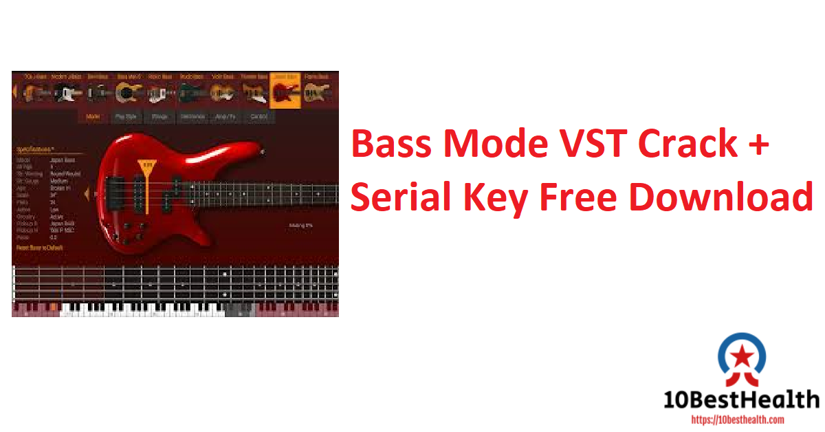 Bass Mode VST Crack + Serial Key Free Download