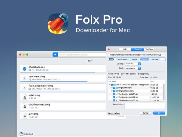 folx 5 free download manager for mac